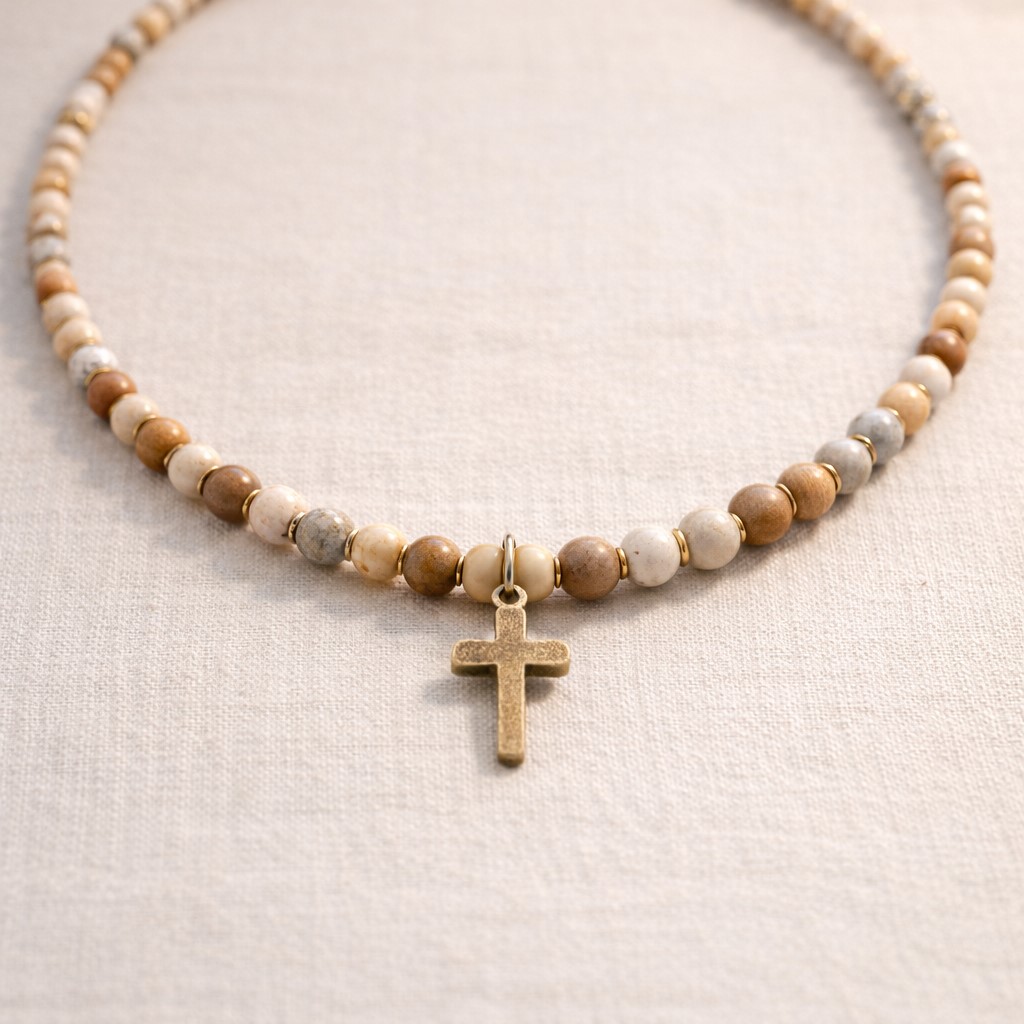 Handmade Prayer Necklace
